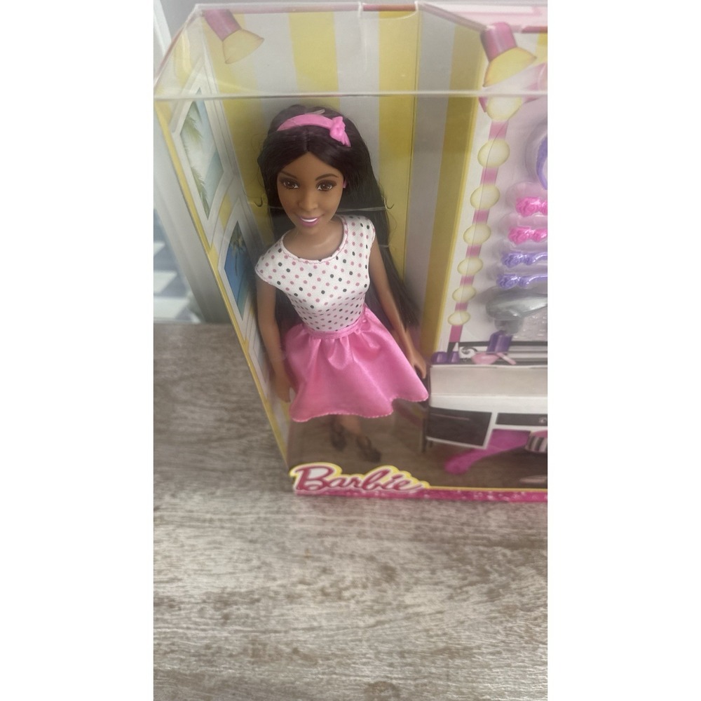 NEW Barbie Nikki Doll You Can Be Anything Hair Accessories Salon Set New In Box - Picture 15 of 15